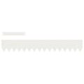 Miniatyrbilde 3 av 6: vidaXL hagekanter 30 stk Hvit 100x0.5x15 cm Plast