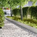 Miniatyrbillede 2 af 6: vidaXL Sæt af 2 Galvaniseret stål 30 cm høj Robust Havekant