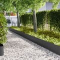 Miniatyrbilde 2 av 6: vidaXL Plantekanter 50 stk Svart 100x0,5x30 cm Stål