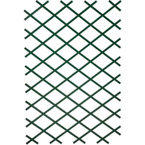 Expanderbar spaljé - NATUR - Grön plast - 50 x 150 cm