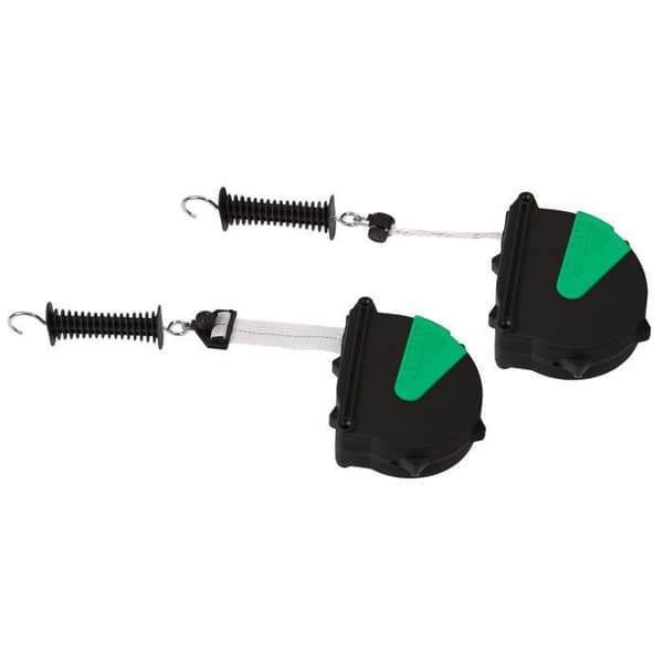 Flexigate dörrsystem - Kerbl - 441293/016 - Förlängbart rep 7,5 m - Stål - Svart