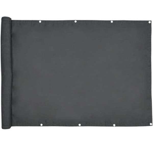 Sol Royal Brise Vue Balkong 90x300 cm Antracit med öljetter, sladdar, Vattentålig Väderbeständig 160 g/m² PES SolVision PB2