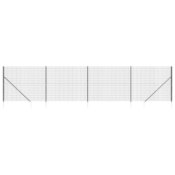 Stängsel med markspett antracit 2x10 m