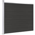 Miniatyrbild 2 av 2: Staketpanel WPC 175x146 cm svart