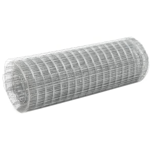 Hönsnät galvaniserat stål 10x0,5 m silver