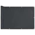 Miniatyrbild 2 av 2: Insynsskydd för balkong antracit 300x90 cm PVC