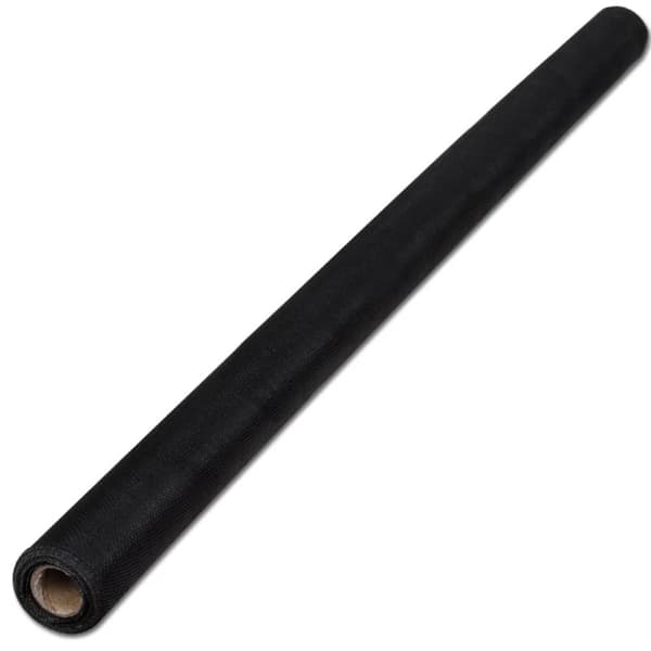 Insektsnät glasfiberplast 100x500 cm svart