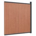 Miniatyrbild 2 av 2: Staketpanel WPC brun 173x186 cm