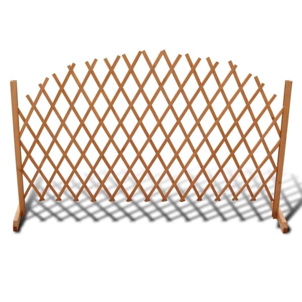 Spaljéstaket massivt trä 180 x 100 cm