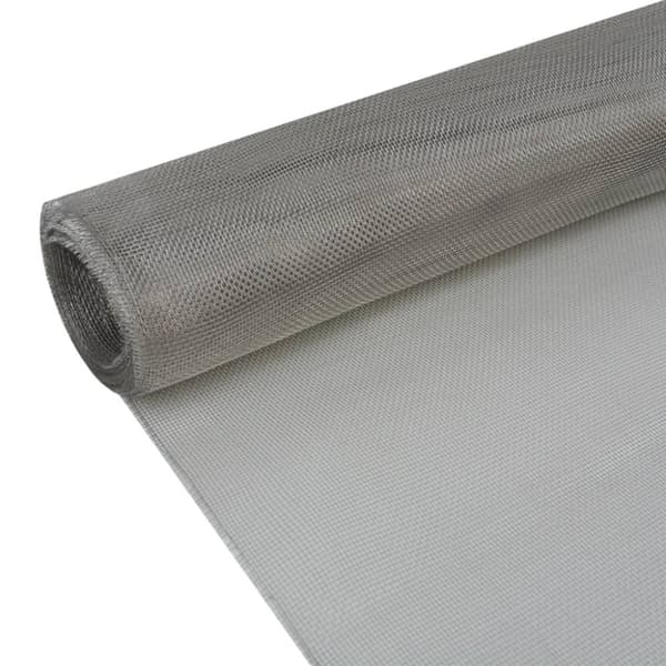 Insektsnät rostfritt stål 100x500 cm silver