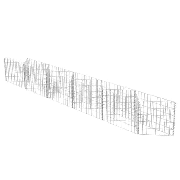 Gabionkorg galvaniserat stål 300x30x50 cm