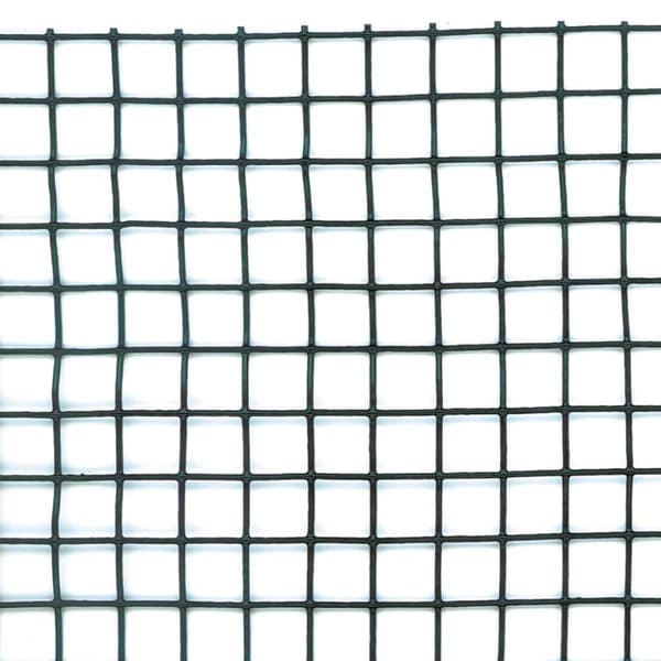Nature Staketväv fyrkantig mesh 5x5 mm 1x3 m grön