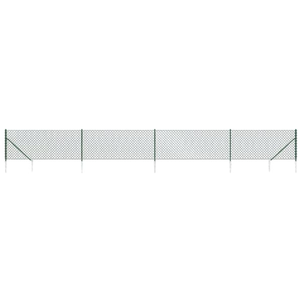 Gunnebostängsel med markspett antracit 1x10 m