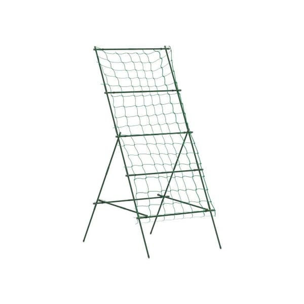 Planterställning i rostfritt stål Hjälper till att växa klättrande växter i A-form Ställning 101x133x227 cm