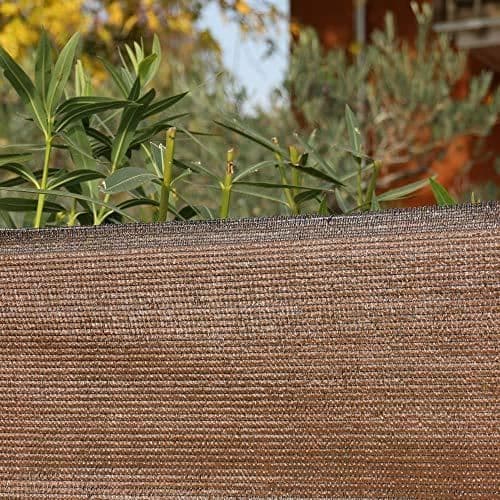 Tenax Soleado Blackout Privacy Screen Net, Corten, 500x0,1x100 cm
