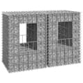 Miniatyrbilde 1 av 7: vidaXL Gabionstolper 2 stk 40x40x60 cm jern
