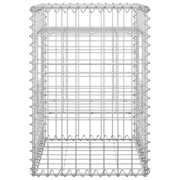 vidaXL gabionkurve 2 stk. 40x40x60 cm jern