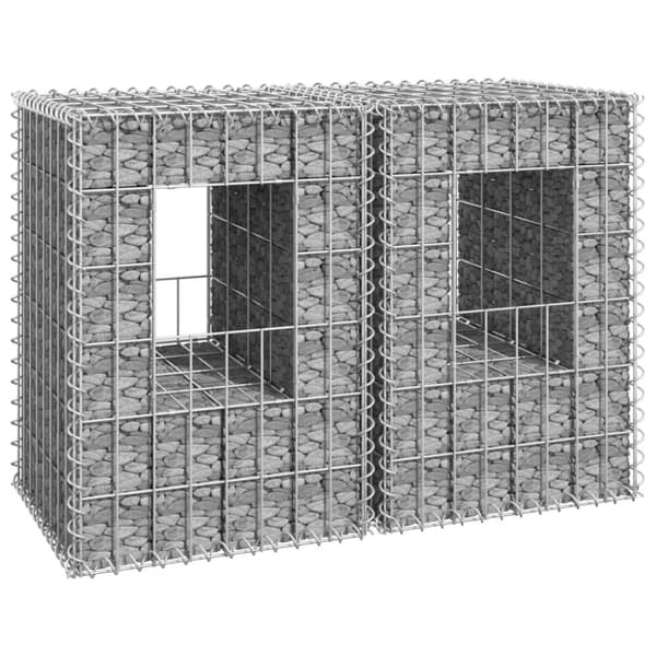 vidaXL gabionkurve 2 stk. 40x40x60 cm jern