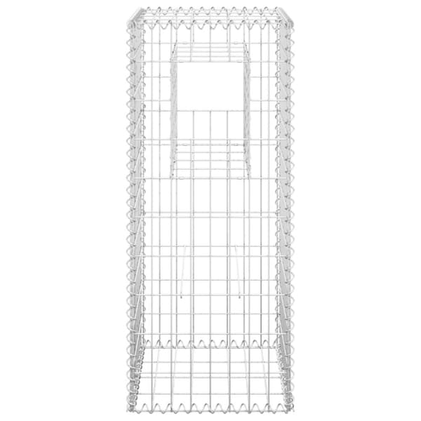vidaXL Kivikoripylväät 2 kpl 40x40x100 cm rauta