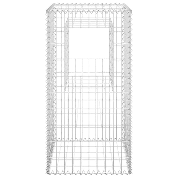 vidaXL gabionkurve 2 stk. 50x50x100 cm jern