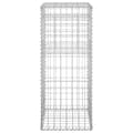 Miniatyrbilde 5 av 7: vidaXL Gabionstolper 2 stk 40x40x100 cm jern