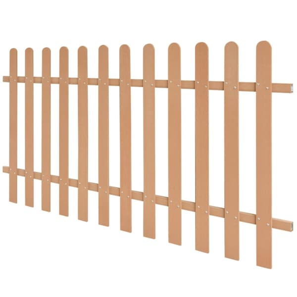 vidaXL stakit 200x100 cm WPC -  Stakitter