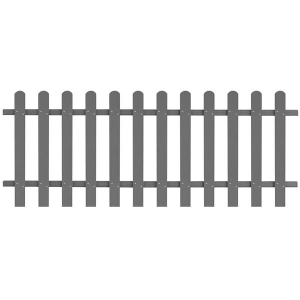 vidaXL stakit 200x80 cm WPC - Stakitter