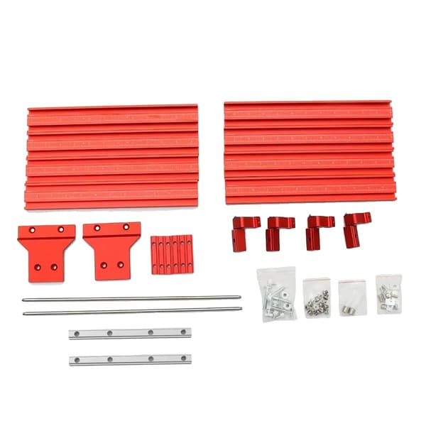 Aluminium Parallel Guide System, 1200mm Total Længde, Passer til Festool/Makita Skinner,:Type: mm