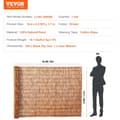 Pikkukuva 2 / 2: Luonnollinen ruohokaisafencing, helppo asennus,Ruskea 1 16.4x5.5ft