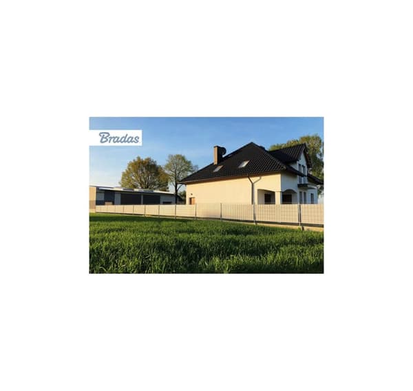 Havehegn afskærmningsliste 19cm x 35m, 450g/m² grøn