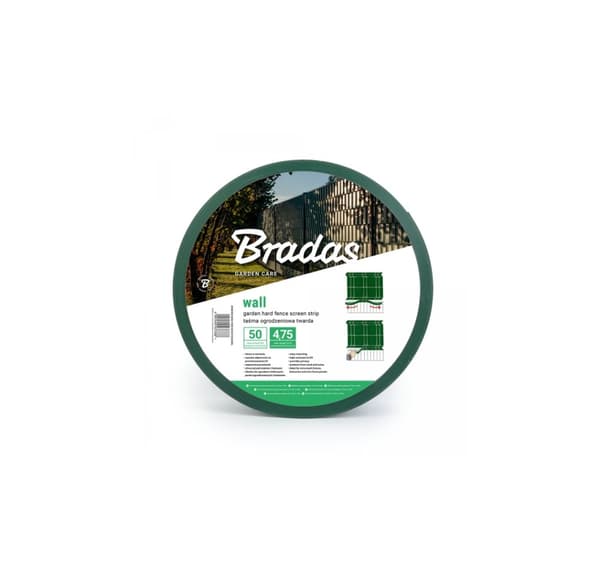 Havehegn skærmliste SOLID 4,75cm x 50m, 1200g/m² grøn