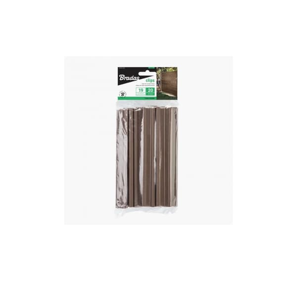 Klipsit 450 g näyttöliuskoille - ruskea