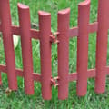 Miniatyrbillede 7 af 9: bedhegn 17 stk. 10 m brun