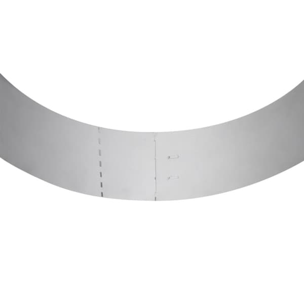 fleksibel bedkant 20 stk. 100x14 cm galvaniseret stål