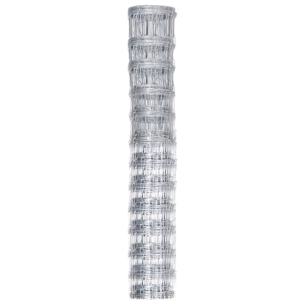 havehegn 50x1,25 m galvaniseret stål sølvfarvet