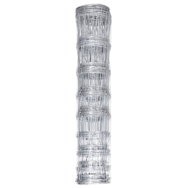 havehegn 50x1,2 m galvaniseret stål sølvfarvet