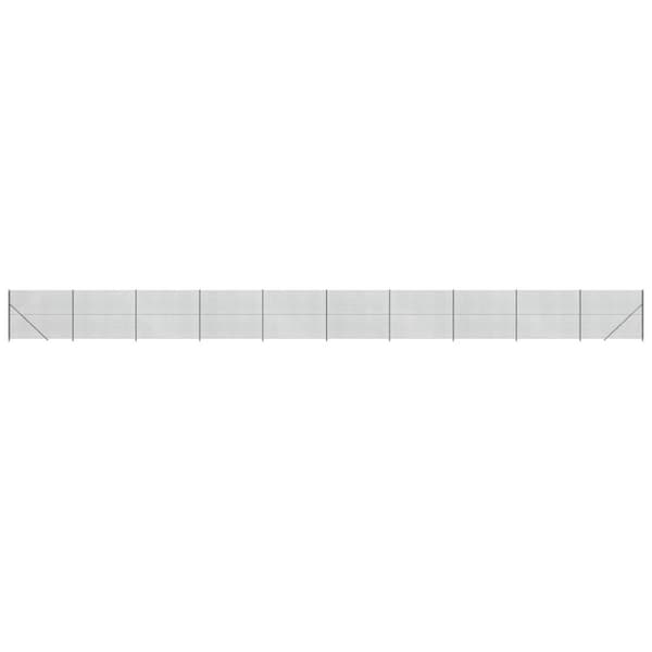 trådhegn med flange 1,6x25 m antracitgrå