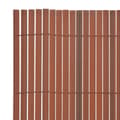 Miniatyrbild 3 av 5: Dubbelsidigt insynsskydd PVC 90x500 cm brun