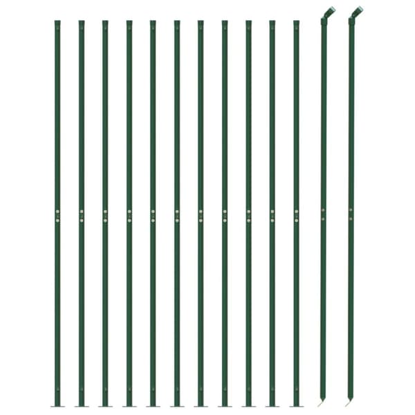 trådhegn med flange 1,8x25 m grøn