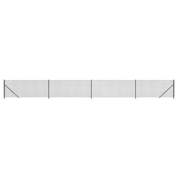 Verkkoaita laipalla antrasiitti 1,1x10 m