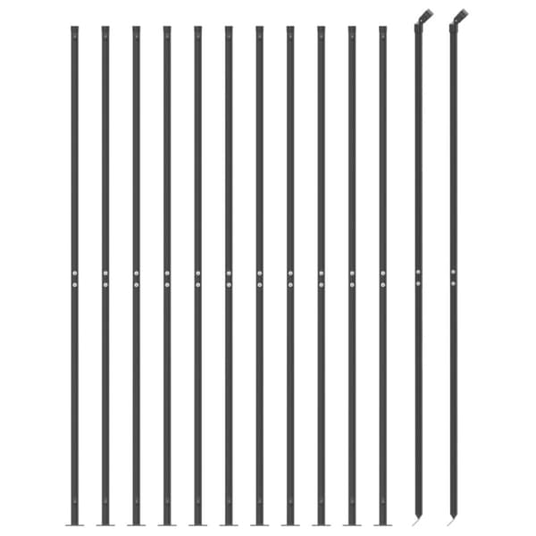 Verkkoaita laipalla antrasiitti 1,8x25 m