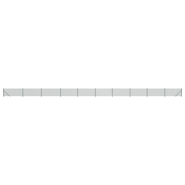 trådhegn med flange 0,8x25 m grøn
