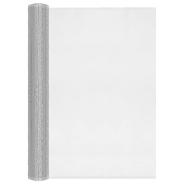 Insektsnät aluminium 60x500 cm silver