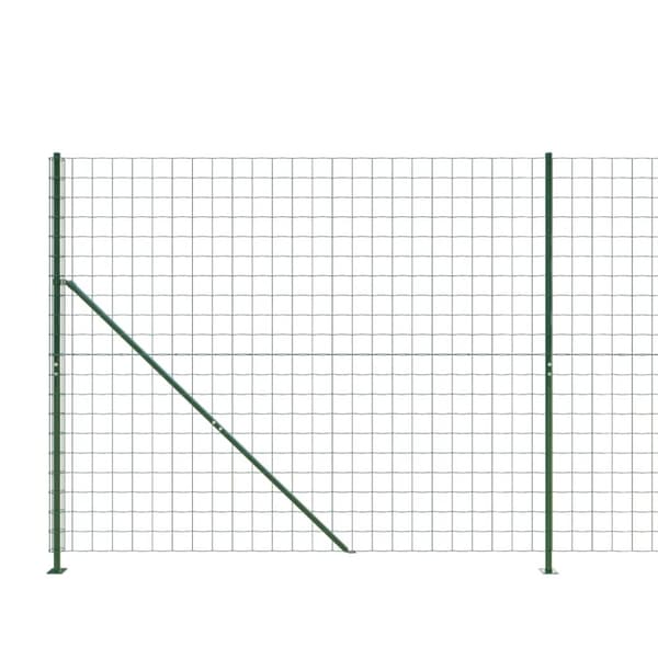 trådhegn med flange 1,4x10 m grøn