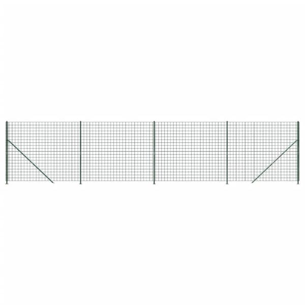 trådhegn med flange 1,4x10 m grøn