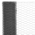 Pikkukuva 3 / 4: Kanaverkko teräs PVC pinnoitteella 25x1,5 m harmaa