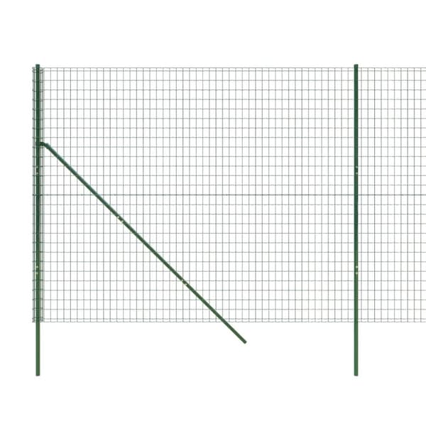 Stängsel grön 2,2x25 m galvaniserat stål