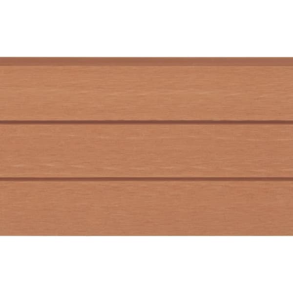 hegnsbrædder erstatning 9 stk. WPC 170 cm brun
