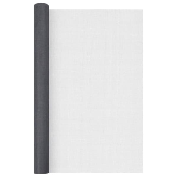 Insektsnät glasfiberplast 112x500 cm grå