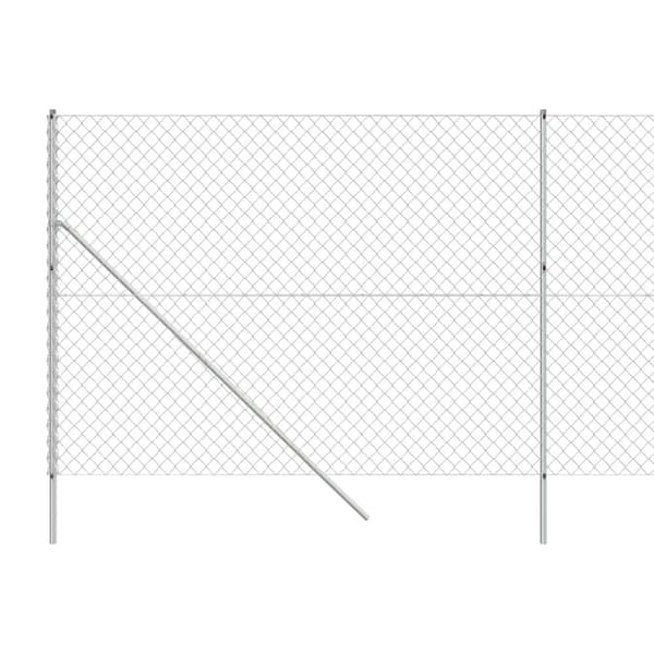 trådegn 1,6x25 m sølvfarvet